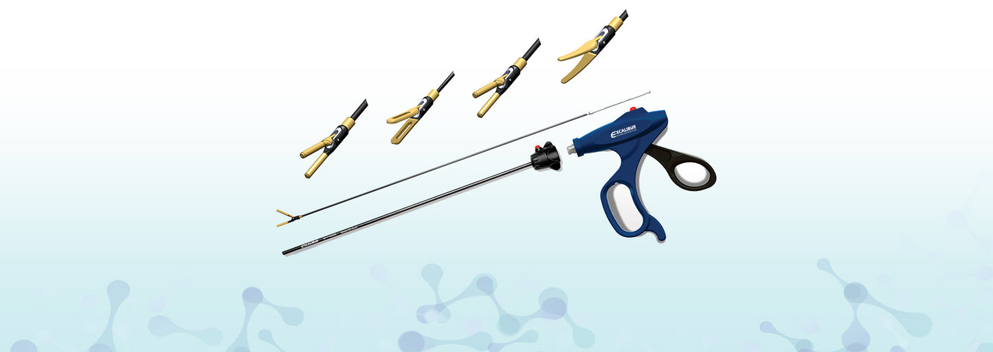 Laparoscopic EXCALIBUR Bipolar Golden Tip Vessel sealer cutter with Cable Laparoscopy Instrument