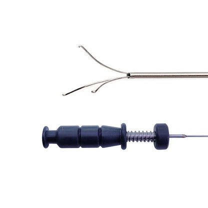 Urology: PCNL/ URS Triprong Biprong Grasper Urethroscopy Forceps Round Handle