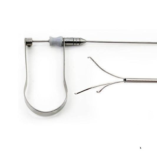 Urology: PCNL Triprong Biprong Grasper Urethroscopy Forceps U-Handle