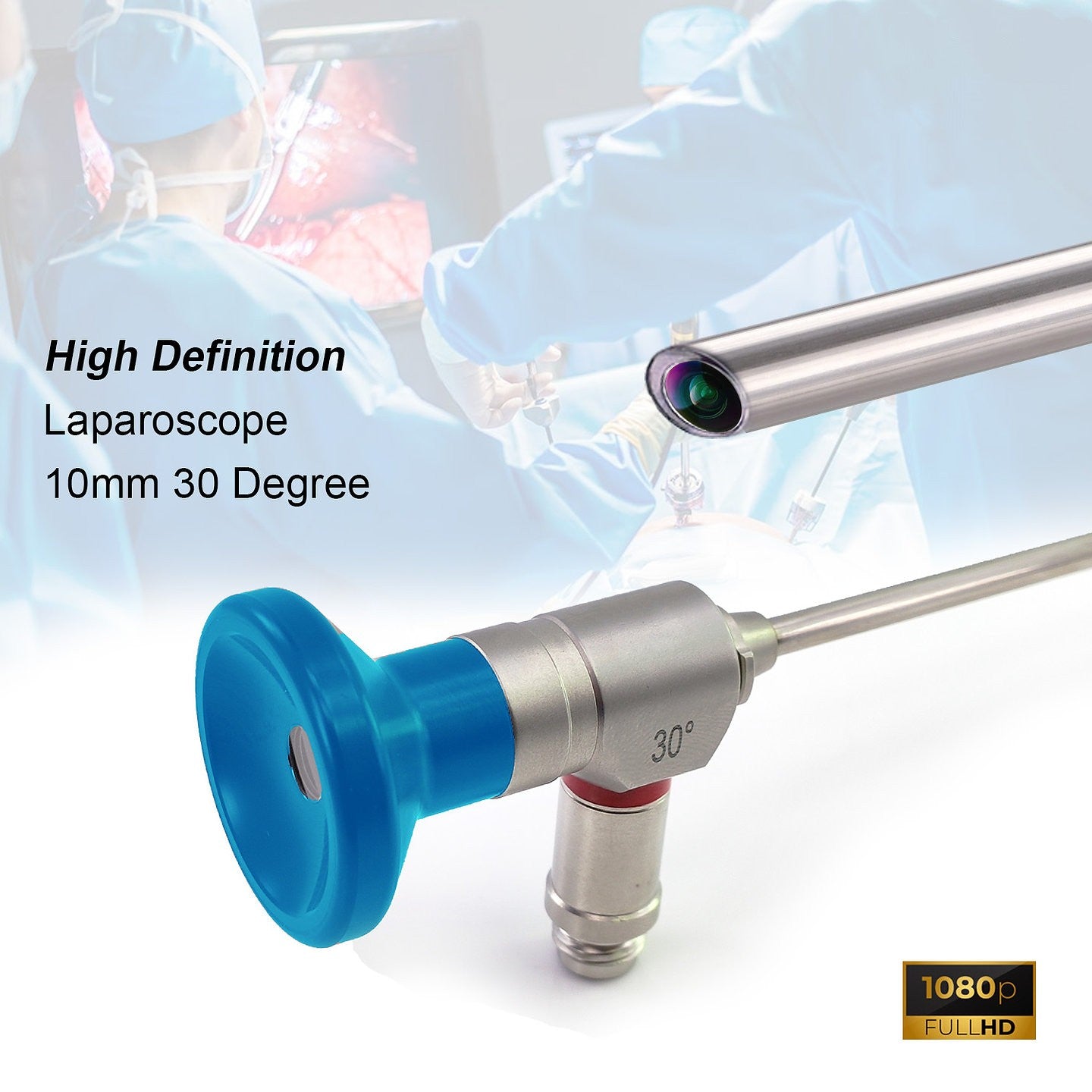 Full HD Laparoscope/ Endoscope 10mm/5mm 30 Degree