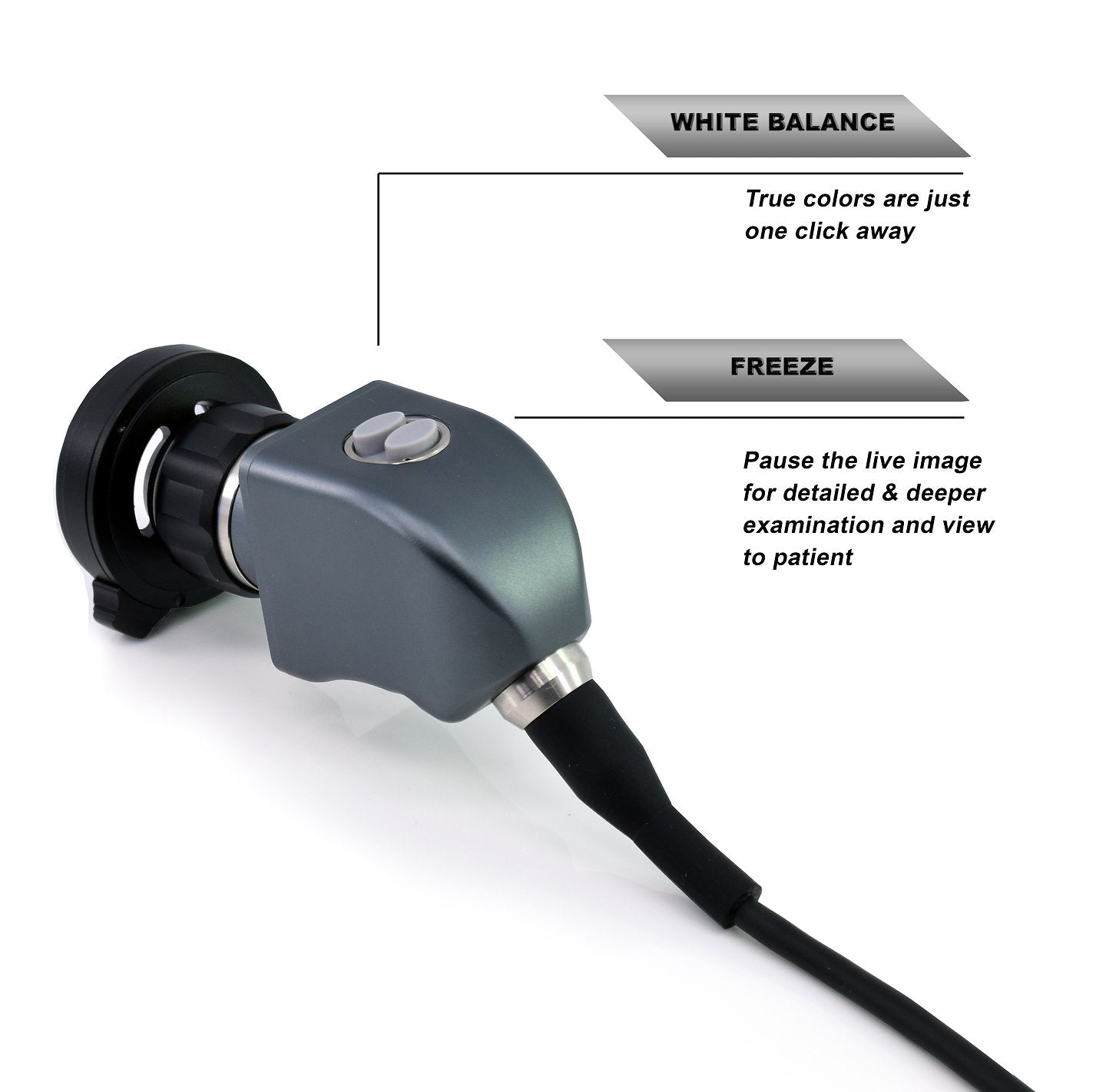 Professional Range ENT HD Endoscopy Camera 1.2mp HDR